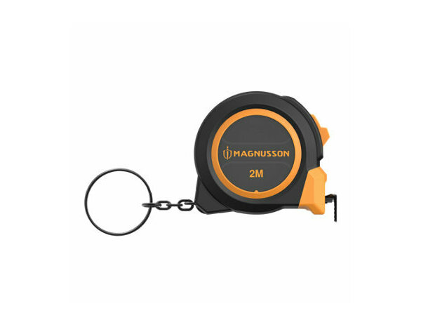 Mètre ruban 2m porte clefs et déploiement sans pliure - MAGNUSSON - Brico Dépôt