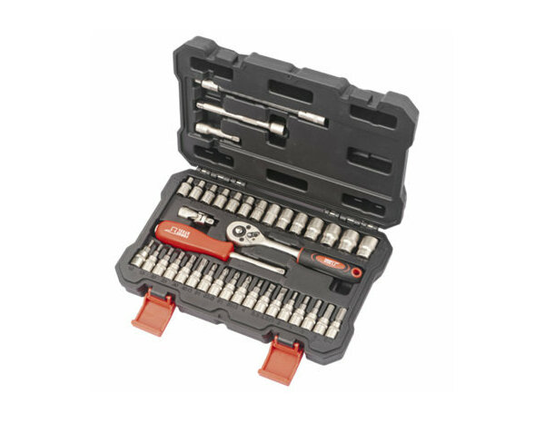 Coffret a douilles 1/4 38pcs - Forge steel - Brico Dépôt