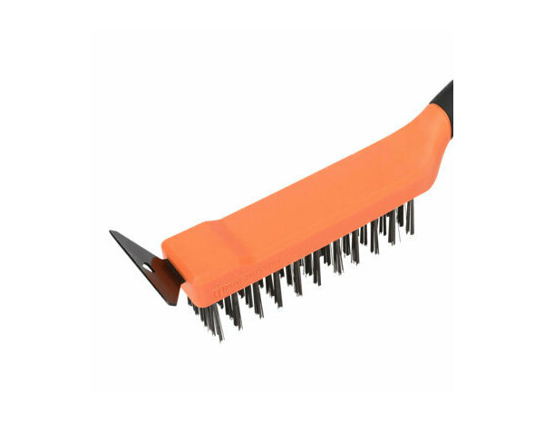 Brosse metallique + racloir - 29 cm - MAGNUSSON - Brico Dépôt
