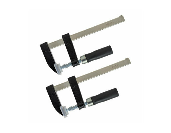 Lot 2 Serre-joints a visser 150x50mm - Forge steel - Brico Dépôt