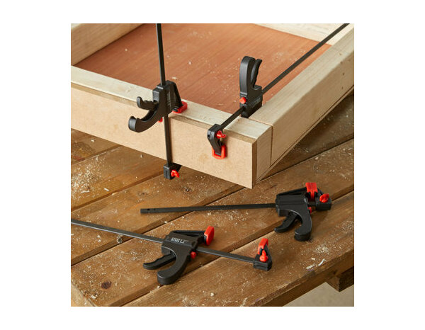 LOT DE 2 Serre-Joints Neufs Pression Par Gachette Longueur Utile 155 Mm