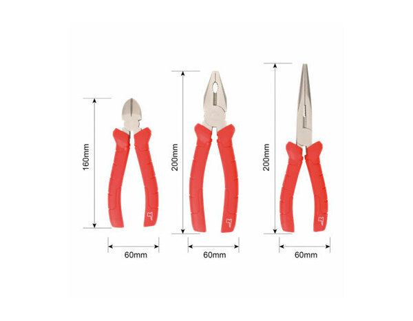 Lot de 3 pinces - Forge steel - Brico Dépôt
