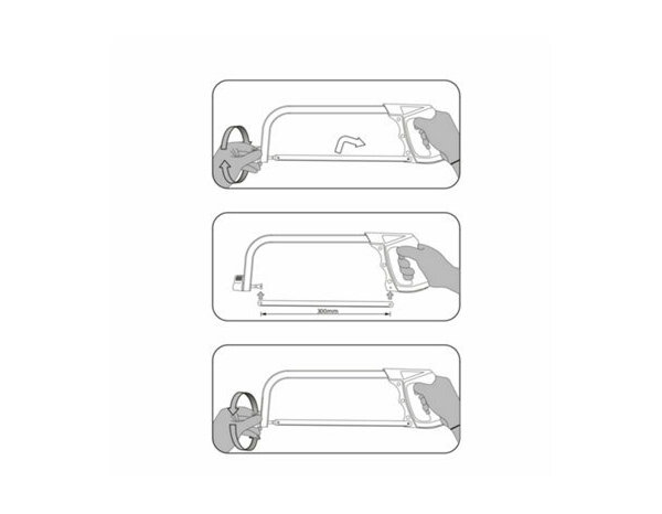 Scie a metaux - Forge steel - Brico Dépôt