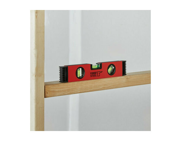 Niveau bulle 230mm en aluminium - Forge steel - Brico Dépôt