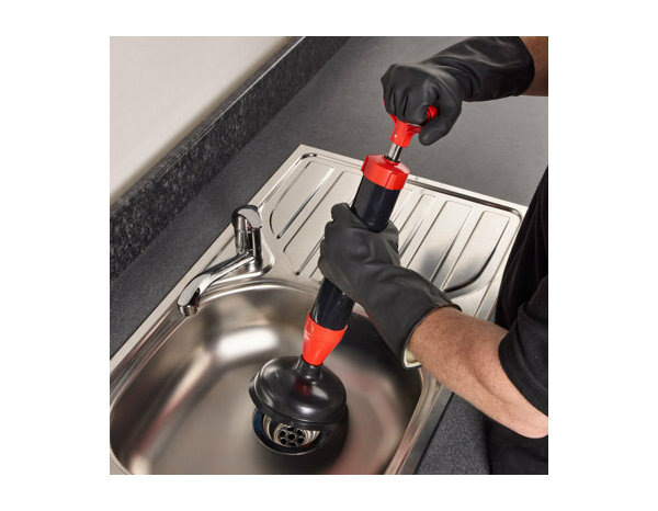 Kit déboucheur à pompe 2 ventouses 155 et 68 mm - Forge steel - Brico Dépôt