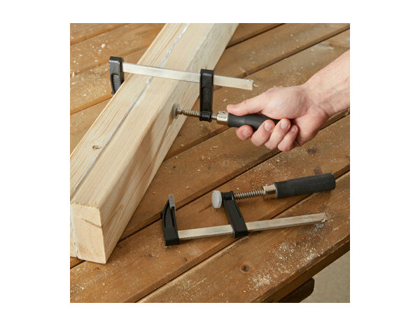 Lot 2 Serre-joints a visser 150x50mm - Forge steel - Brico Dépôt