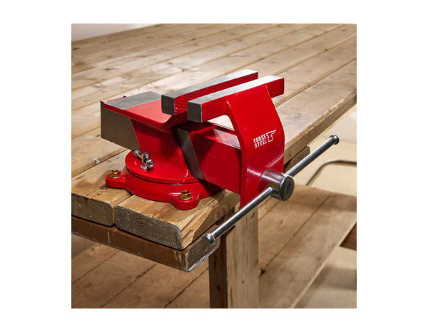 Etau acier 125mm - Forge steel - Brico Dépôt