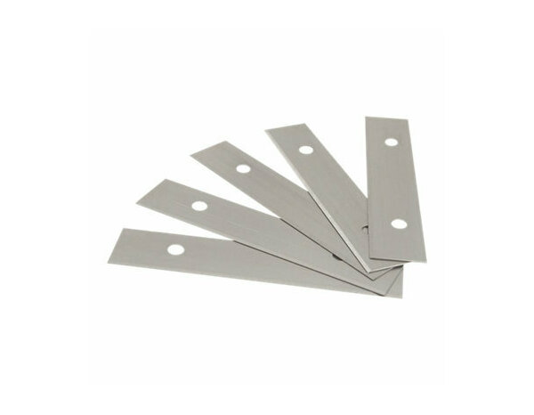 Lot 5 lames grattoir 90mm - Forge steel - Brico Dépôt