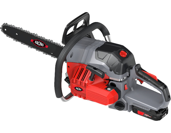 Tronçonneuse thermique 56 CM3 guide 45 CM RACING - Racing - Brico Dépôt