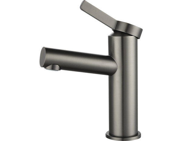 Mitigeur lavabo LYN, couleur gun métal - Brico Dépôt