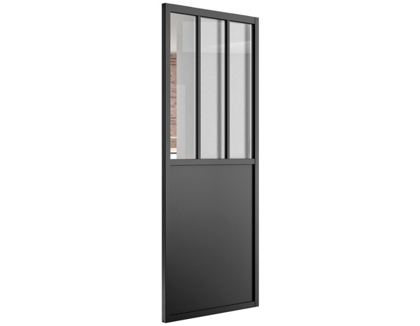 Porte atelier bois MDF noir 83 cm "Optimum" - Brico Dépôt