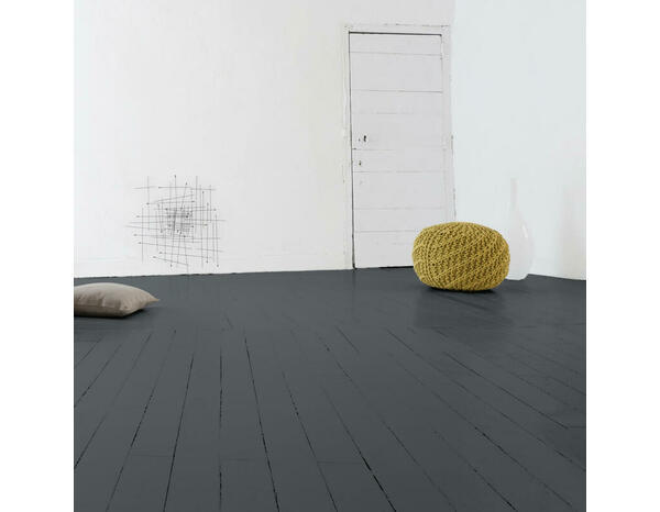 Peinture de rénovation sol et escalier acrylique satin gris anthracite 0,75 L - V33 - Brico Dépôt