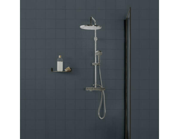 Peinture de rénovation faïence et lambris acrylique satin gris anthracite 0,75 L - V33 - Brico Dépôt