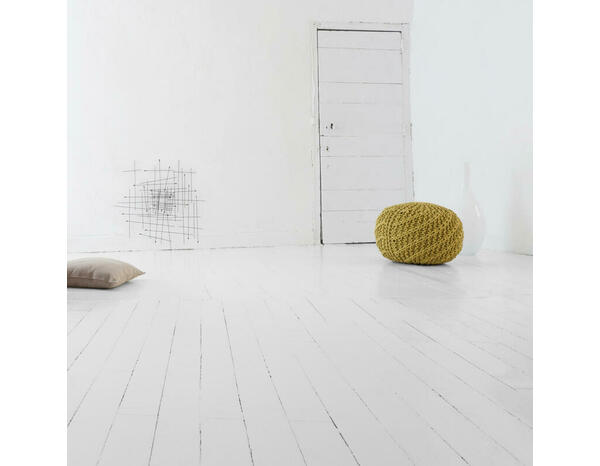 Peinture de rénovation sol et escalier acrylique satin blanc 2 L - V33 - Brico Dépôt