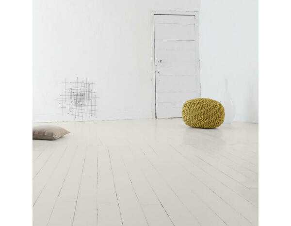 Peinture de rénovation sol et escalier acrylique satin voile de coton 0,75 L - V33 - Brico Dépôt