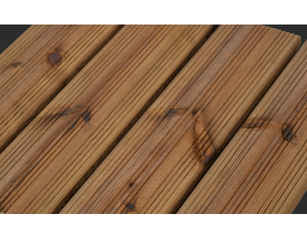 Lame de terrasse en pin marron Ep.27 X l.145 X L.3900 mm - Brico Dépôt