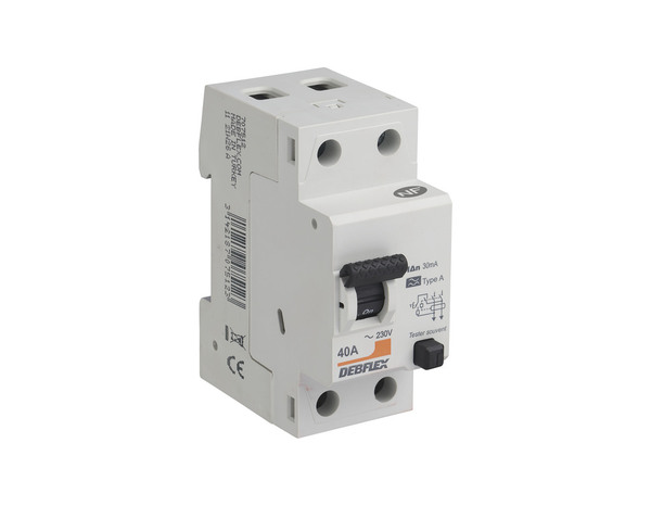 Interrupteur différentiel 40 A. Type A - Debflex - Brico Dépôt