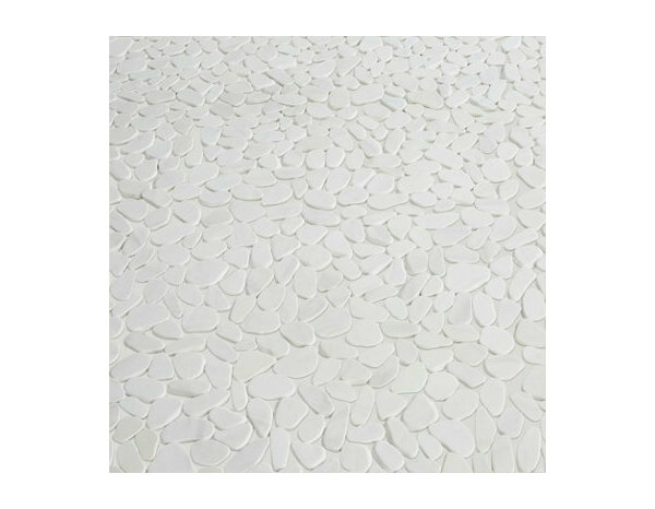 Galet "Malaca" Ivoire 31,5 cm x 31,5 cm - Brico Dépôt