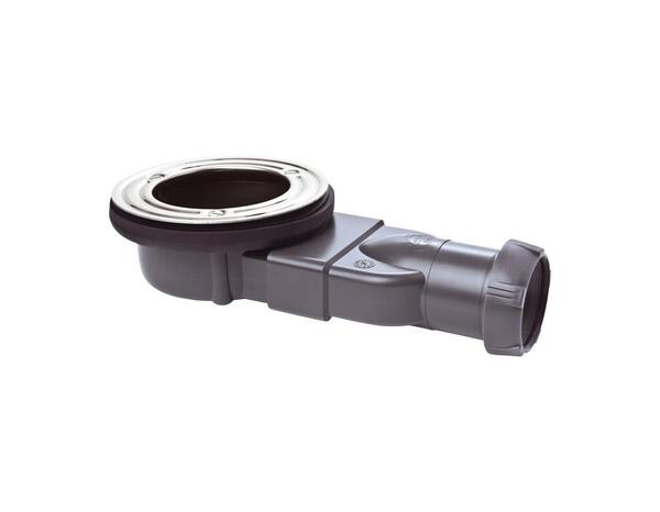 Bonde extra plate avec membrane anti-retour d’odeur - Wirquin - Brico Dépôt