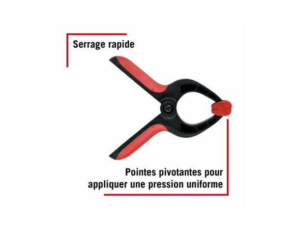 Pince de serrage - Forge steel - Brico Dépôt