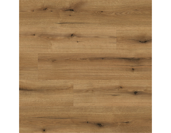 Sol stratifié à clipser AC5 L. 138,3 x l. 19,3 cm. Sous couche intégrée 8+2M marron foncé "EVOKE SUNSET" - Brico Dépôt