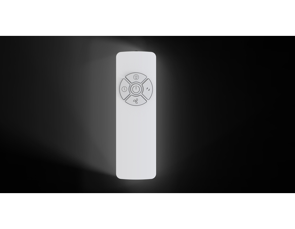 Ventilateur sans pale blanc avec LED H. 58 CM - Brico Dépôt