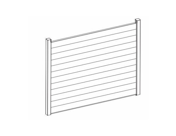 Profilé de finition anthracite en aluminium - Brico Dépôt