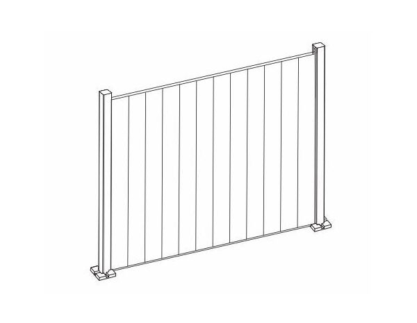 Profilé de finition anthracite en aluminium - Brico Dépôt