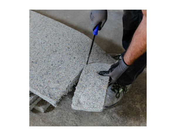 Lot de 10 panneaux ouate de cellulose "Pavacell" dB 45 mm - 1350 x 600 mm - Soprema - Brico Dépôt