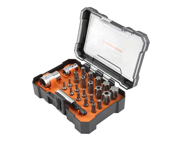 Coffret à douilles TORX, 23 pièces - MAGNUSSON - Brico Dépôt