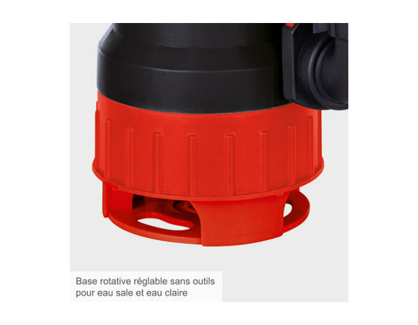 Pompe combinée pour eaux usées 750 W - 20 000 l/h - Scheppach - Brico Dépôt