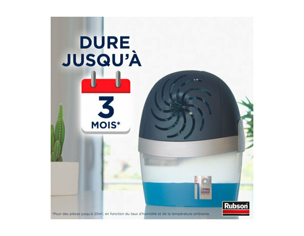 Lot de 4 recharges neutres absorbeur d'humidité Aero 360° - Rubson - Brico Dépôt