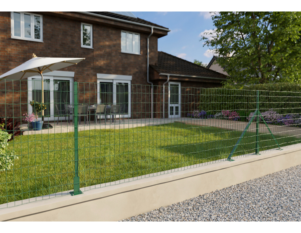 Platine pour grillage - H. 14 cm - Marque BLOOMA - Brico Dépôt