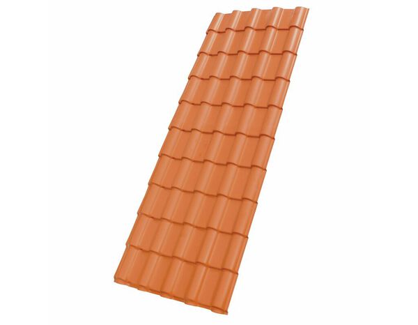  Plaque de couverture en PVC Francia couleur Terre Naturelle, 2300×780 mm - First - Brico Dépôt