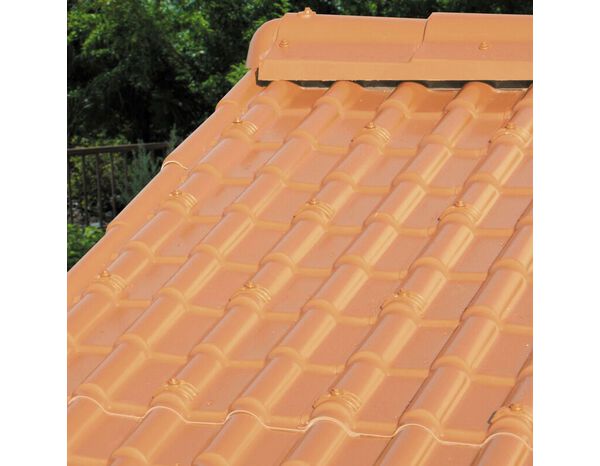  Plaque de couverture en PVC Francia couleur Terre Naturelle, 2300×780 mm - First - Brico Dépôt