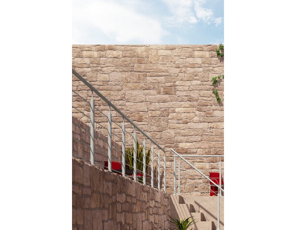 Poteau en aluminium gris clair pose à plat - Brico Dépôt