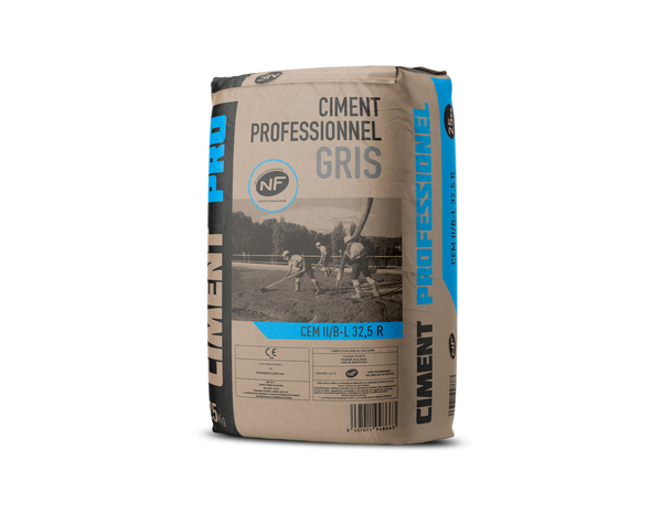 Ciment professionnel gris - sac 25 kg - Brico Dépôt