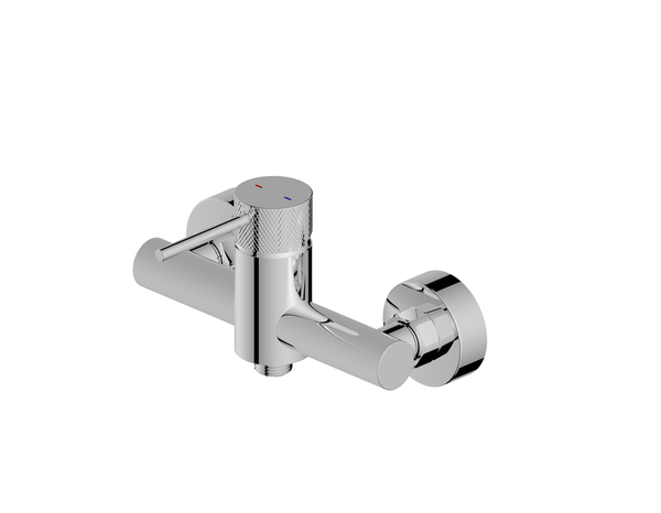Mitigeur douche mécanique EDELIE finition chromée, cartouche céramique 35 mm, débit 28,8 L/h - Cooke and Lewis - Brico Dépôt