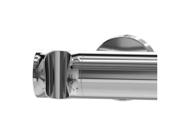 Mitigeur bain/douche mural ODALIA C chromé, débit 40 L/min, dimensions 28,5x8,4x17,9 cm - Cooke and Lewis - Brico Dépôt