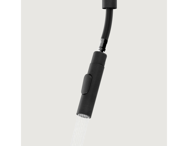 Mitigeur haut noir mat avec douchette IDELIE - Cooke and Lewis - Brico Dépôt