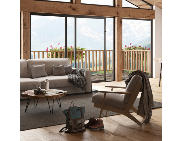 Sol stratifié à clipser "SENAC" couleur chêne blond clair 7 mm 138 cm x 19,3 cm AC4 - Cooke and Lewis - Brico Dépôt