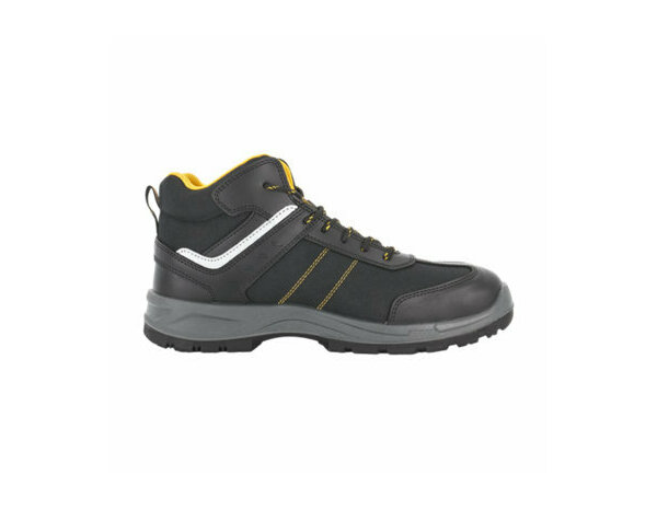 Baskets montantes de sécurité LACASSE BOOT noires, coque acier et semelle antiperforation, imperméables, T.44 - Site - Brico Dépôt