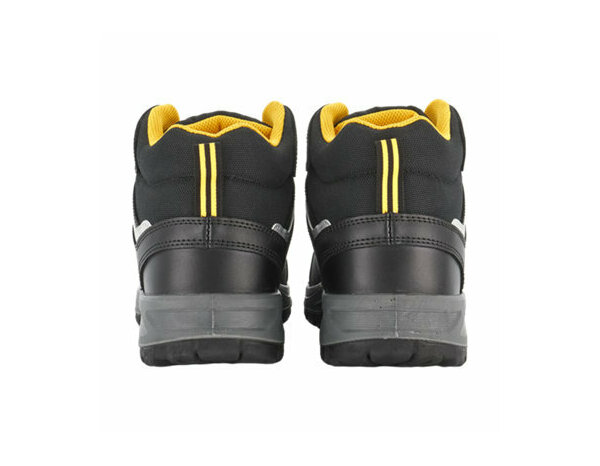 Baskets montantes de sécurité LACASSE BOOT noires, coque acier et semelle antiperforation, imperméables, T.41 - Brico Dépôt