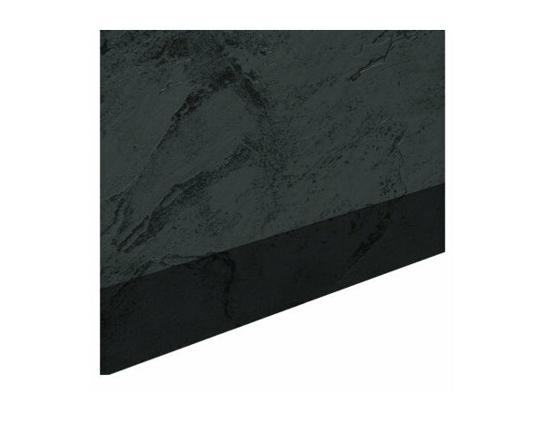 Plan de travail stratifié BLACK MOON noir mat 244x62x3,8 cm résistant chaleur rayures - Brico Dépôt