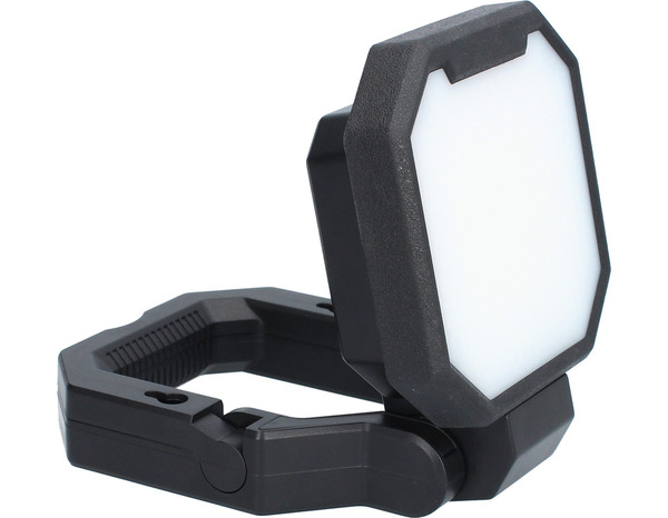 Projecteur rechargeable "SPARK" 20W 2000 lumens noir avec trépied et port USB-C - Brico Dépôt