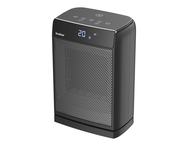 Chauffage soufflant oscillant avec timer 2500 W noir - 27,8x19x13,7 cm - Brico Dépôt