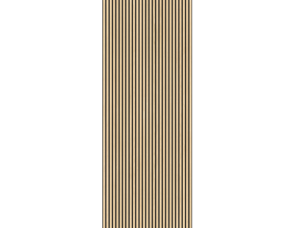 Lambris PVC grand format aspect bois tasseaux mat - 260 CM X 35 CM ÉP. 5 MM - Grosfillex - Brico Dépôt