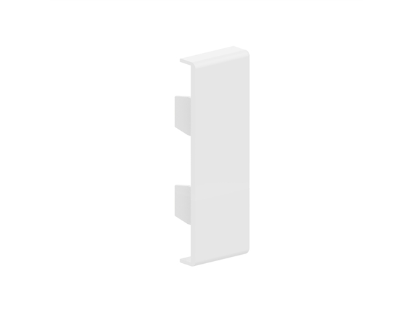 Lot de 4 embouts de finition blancs 15 x 50 mm - GGK - Brico Dépôt