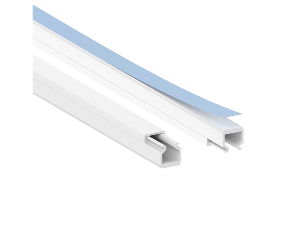 Moulure blanche adhésive 10x10 mm L. 2 m - GGK - Brico Dépôt