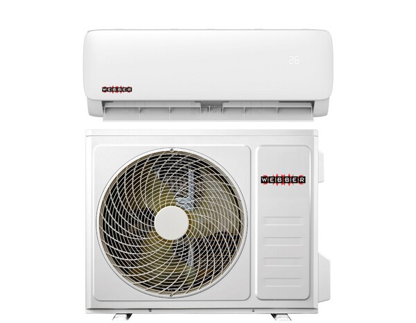 PAC climatiseur monosplit Webber WSCS 1835 SMART blanc WiFi Inverter avec mise en service - Brico Dépôt